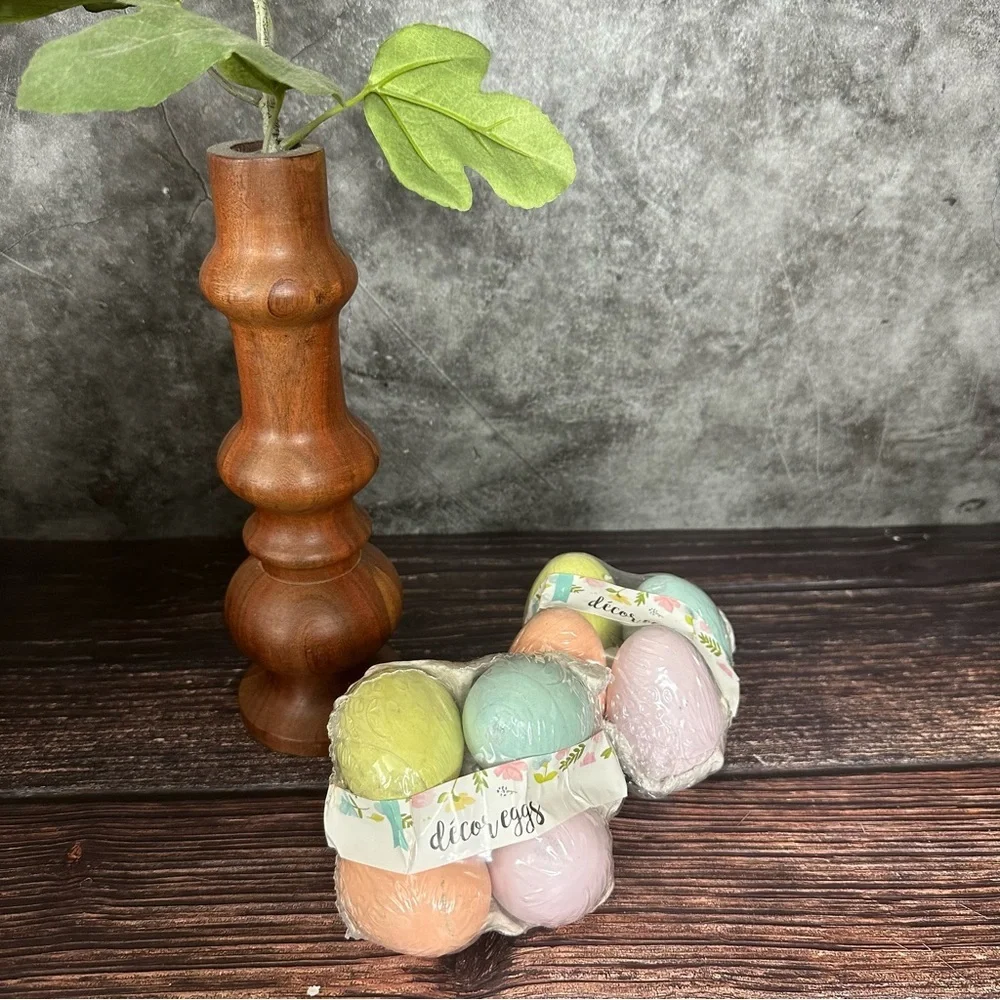 Target Bullseye Playground Wooden Easter Eggs Set of 2